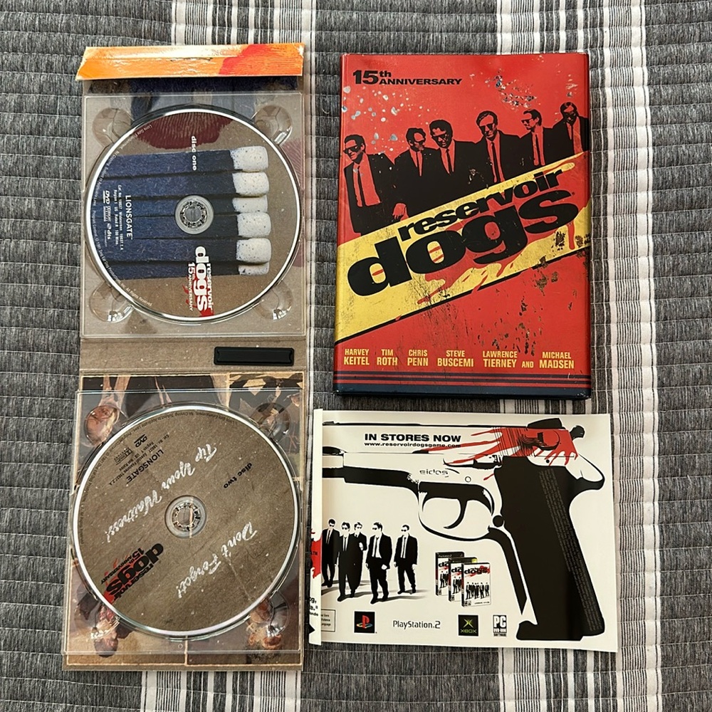 Reservoir dogs 15th anniversary DVD